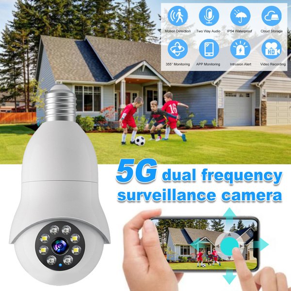 Full HD 1080P Wireless Wifi IP Camera E27 Bulb Home Security Lamp Light Camera Full HD 1080P Wireless Wifi IP Camera E27 Bulb Home Security Lamp Light Camera