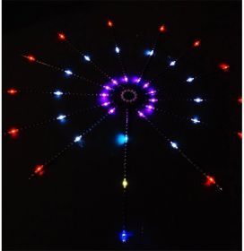 LED Voice-activated Marquee Fireworks Light Full-color Decorative (Option: 60lights-USB)