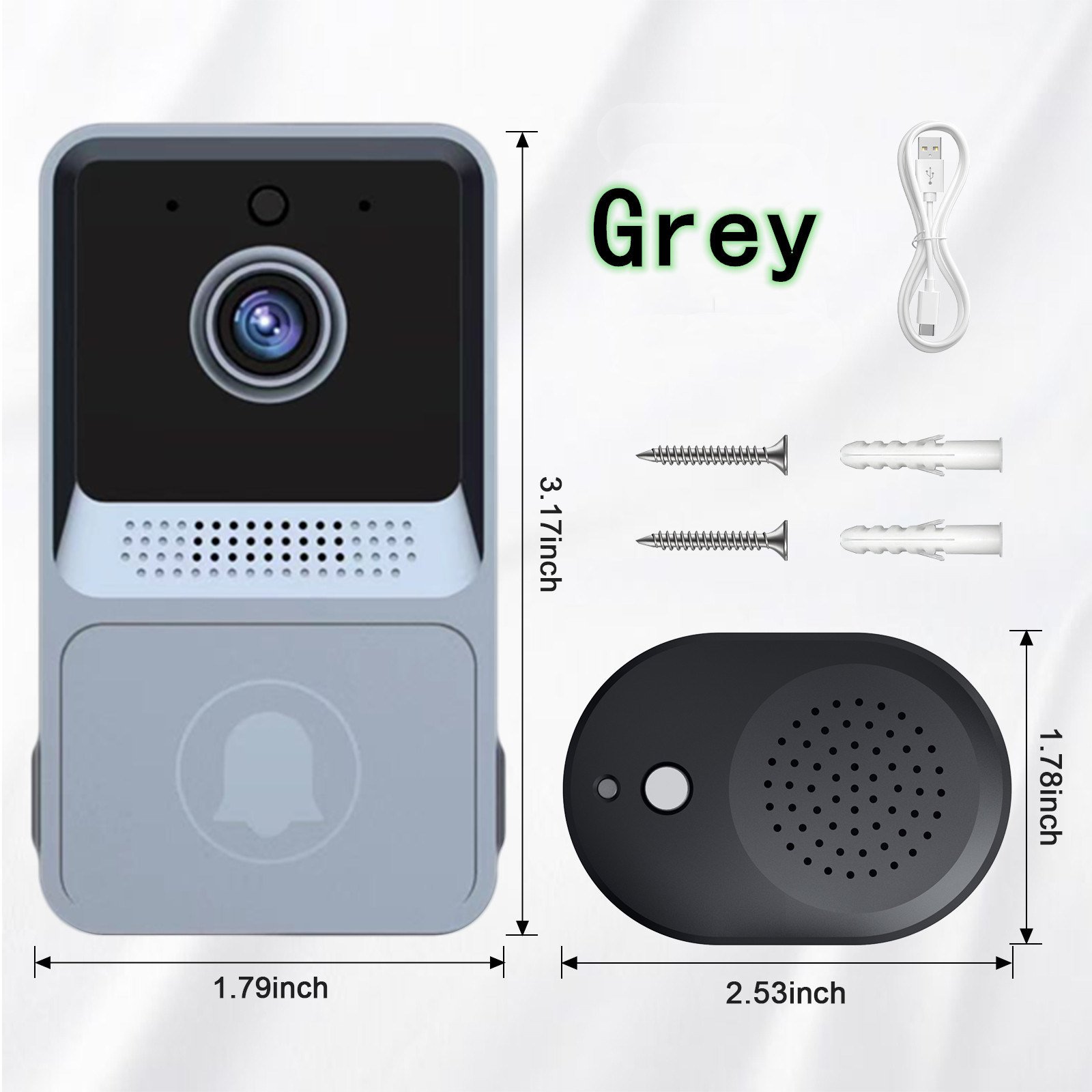Smart Home Video Intercom WIFI Infrared Night Vision Outdoor Home Security Alarm Camera 480P Monito Wireless button Doorbell Smart Home Video Intercom WIFI Infrared Night Vision Outdoor Home Security Alarm Camera 480P Monito Wireless button Doorbell