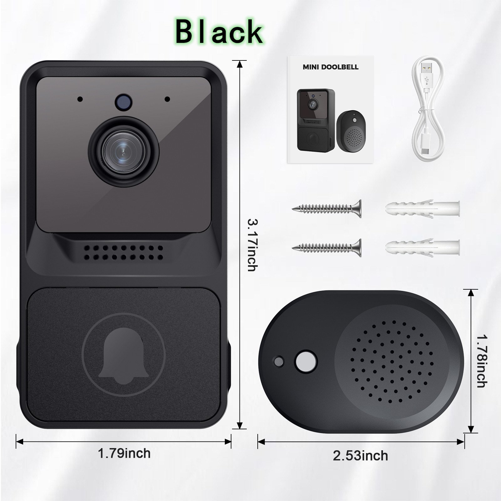 Smart Home Video Intercom WIFI Infrared Night Vision Outdoor Home Security Alarm Camera 480P Monito Wireless button Doorbell Smart Home Video Intercom WIFI Infrared Night Vision Outdoor Home Security Alarm Camera 480P Monito Wireless button Doorbell
