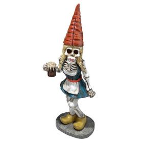Sophisticated Elegant Spooky Decor As Indoor Ornament (Color: As pic show, Shape: Skeleton Statue)