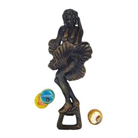 Bar Gift Elegant And Refined Design Cast Iron Bottle Opener (Color: As pic show, Shape: Hollywood Pinup)