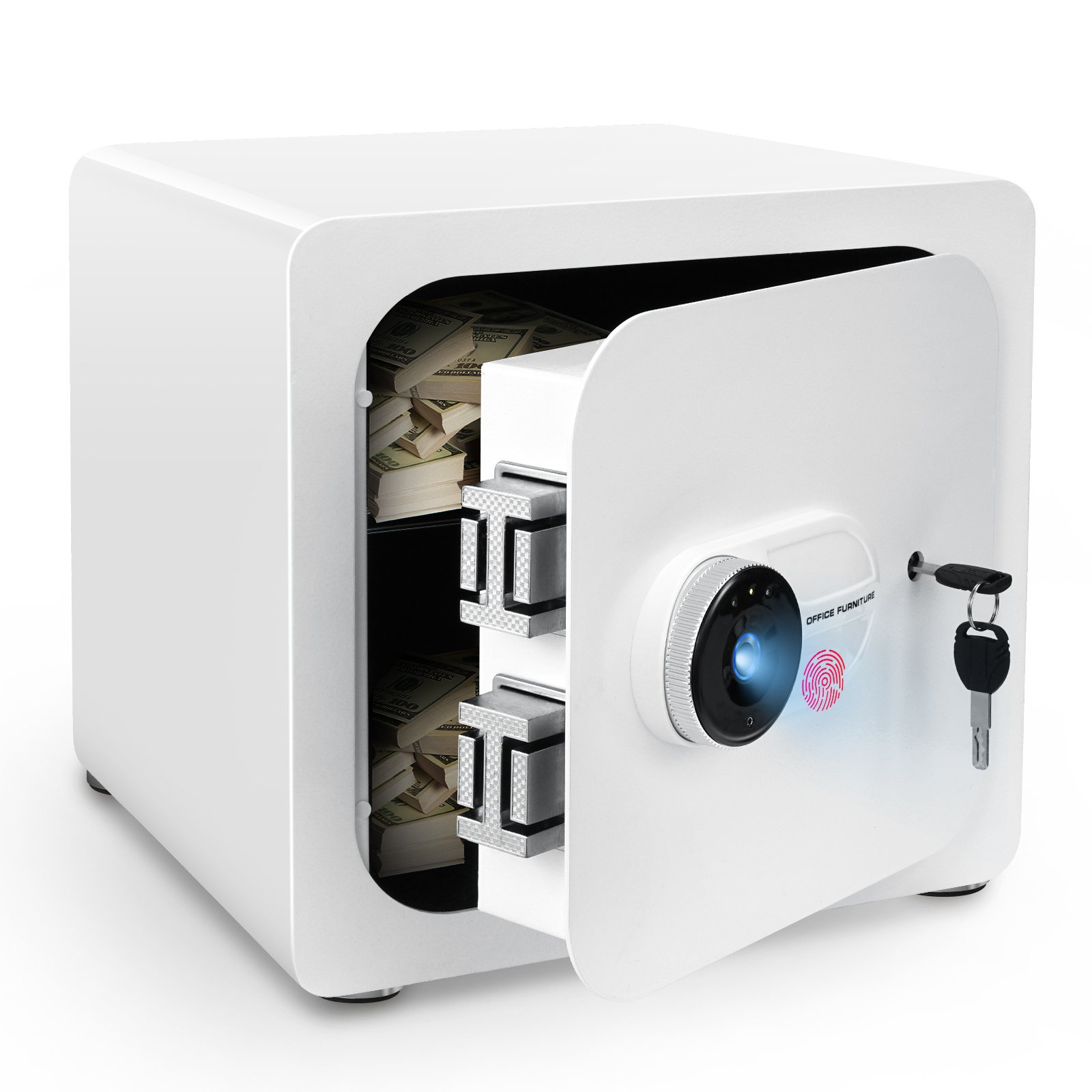 1.5 Cub Home Security Box with FINGERPRINT and Removable Shelf 1.5 Cub Home Security Box with FINGERPRINT and Removable Shelf